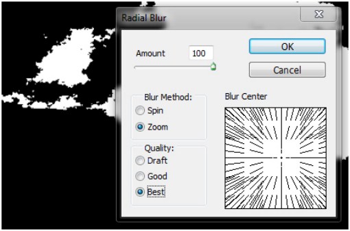 Light Rays effect on Photoshop