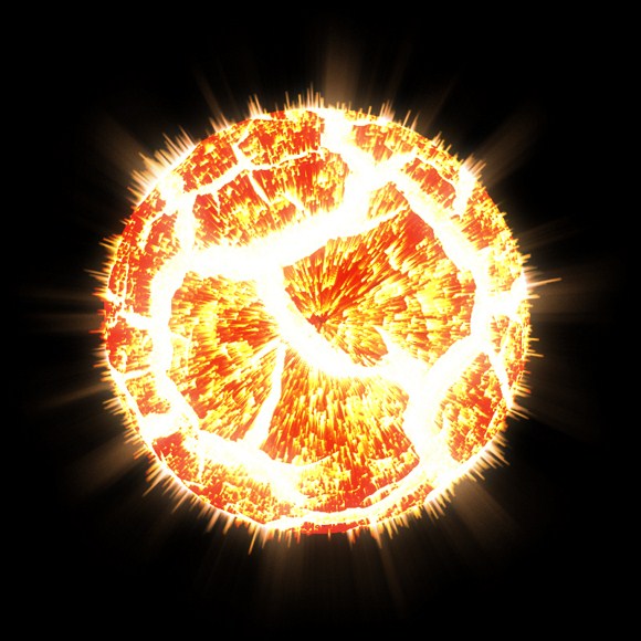 Exploding Planet Effect