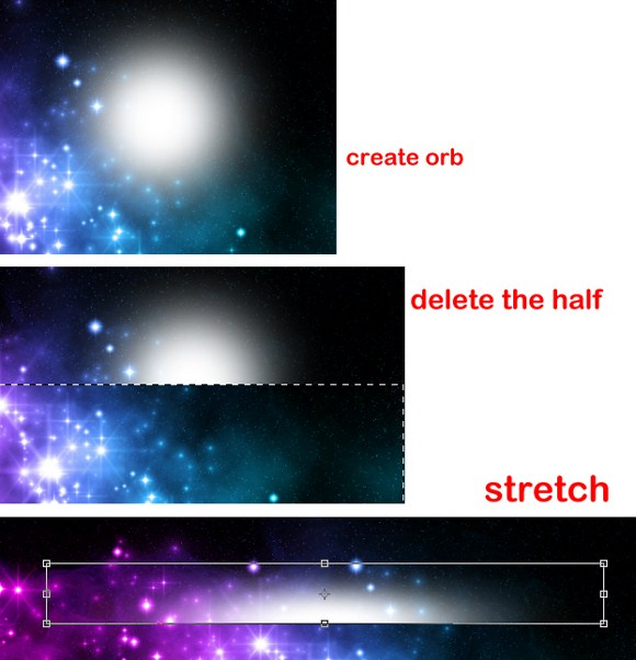 Galaxy Photoshop Effect