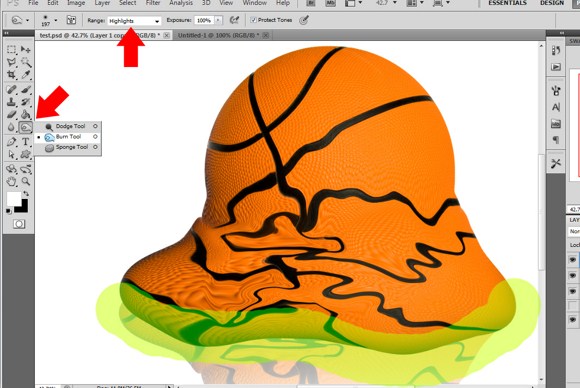 Creating Melting Objects in Photoshop