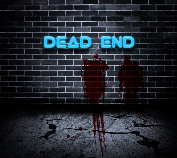 Dark Spooky Dead End Composition