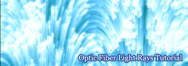 Stunning Optic Fiber Light Rays Tutorial