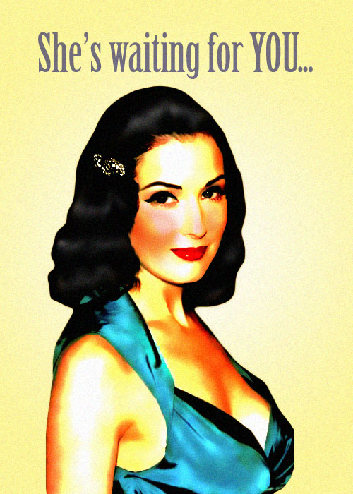 Make your own 1950s Pin-up Girl