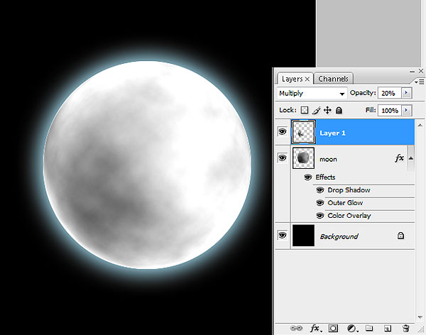 Create the moon from scratch with this Photoshop Tutorial