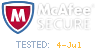 McAfee-Secured Website