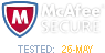 mcAfee-secured website