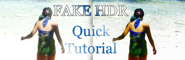 Fake HDR Quick Tutorial