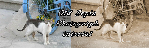 Old Sepia Photograph Tutorial